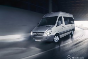 Mercedes Benz Sprinter.  Un utilitario ecológico y de alto rendimiento.